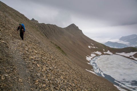 Auf dem Traumpfad von München nach Venedig - Tag 10 - Lizumerhütte zum Tuxerjochhaus 7 München Venedig Tag 10 -  Abstieg vom Geierjoch