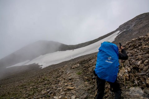 Auf dem Traumpfad von München nach Venedig - Tag 10 - Lizumerhütte zum Tuxerjochhaus 10 München Venedig Tag 10 - Gschützspitzsattel