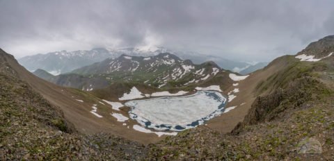 Auf dem Traumpfad von München nach Venedig - Tag 10 - Lizumerhütte zum Tuxerjochhaus 6 München Venedig Tag 10 - Junsee