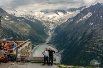 Alex und Oli an der Olpererhütte