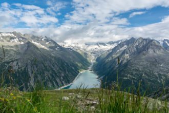 Bergpanorama Schlegeisspeicher