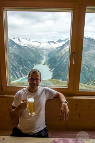Panoramablick in der Olpererhütte