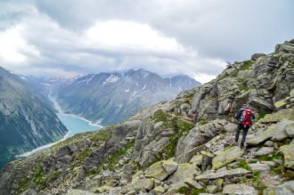 Weg zur Olpererhütte