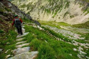 Treppen - es geht kaum noch komfortabler - München Venedig Tag 12