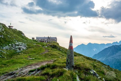 Olpererhütte - Blick zurück - München Venedig Tag12