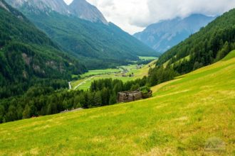 Blick auf Stein in Südtiro - München - Venedig