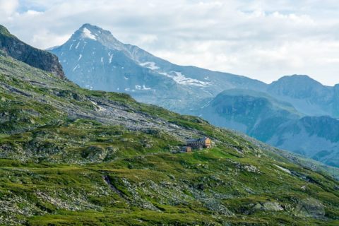 Olpererhütte Blick zurück - München Venedig Tag12