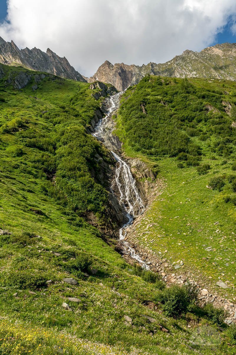 Wasserfall im Unterbergtal