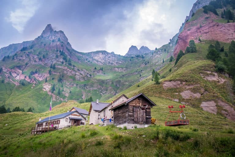 Tag 21 - Alpenüberquerung zu Fuß - München nach Venedig Vom Rifugio Bruto Carestiato​ zum Rifugio Pian de Fontana 72