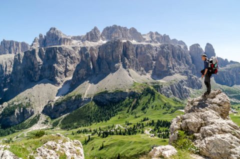 Alex überm Grödner Joch