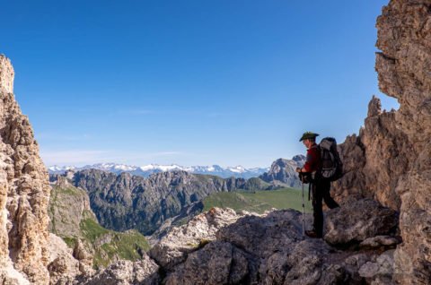 Oben an der Roa-Scharte
