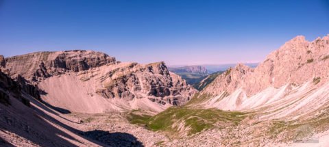 Blick von der Roa-Scharte nach Süden