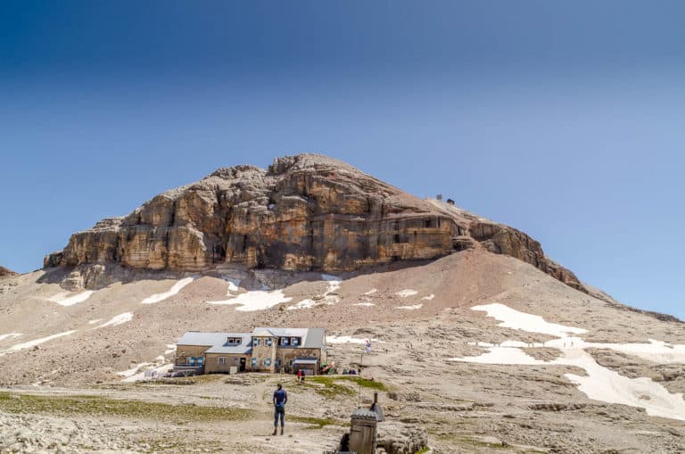 Alpenüberquerung - von München nach Venedig – Tag 17 – vom Grödner Joch auf den Piz Boe 43