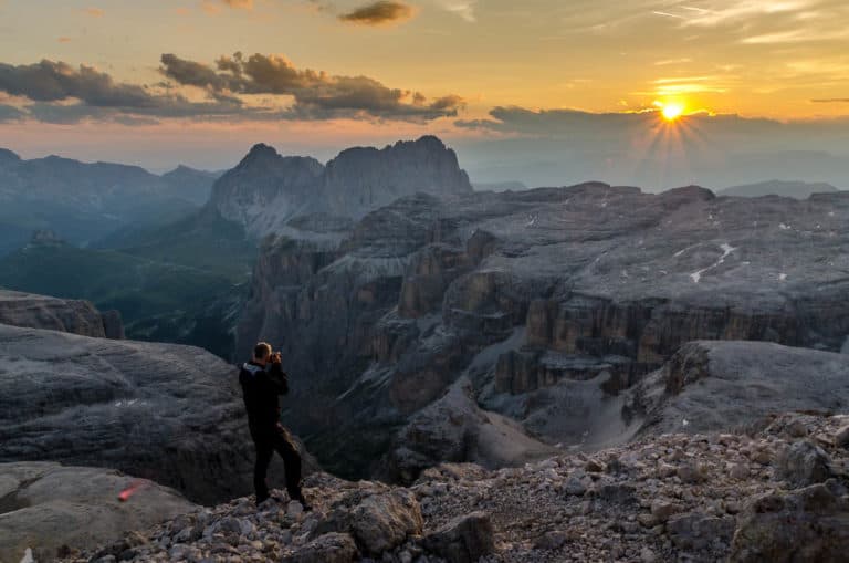 Alpenüberquerung - von München nach Venedig – Tag 17 – vom Grödner Joch auf den Piz Boe 82
