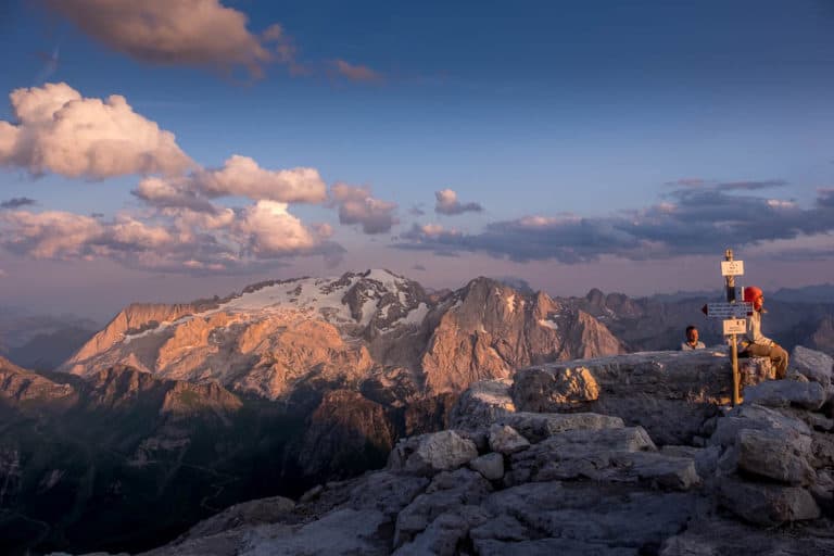 Alpenüberquerung - von München nach Venedig – Tag 17 – vom Grödner Joch auf den Piz Boe 76