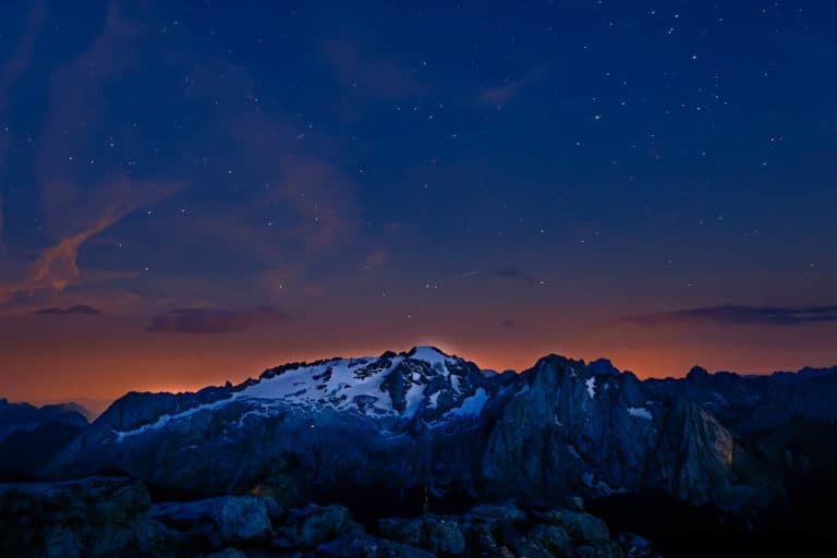 Marmolada mit Sternhimmel