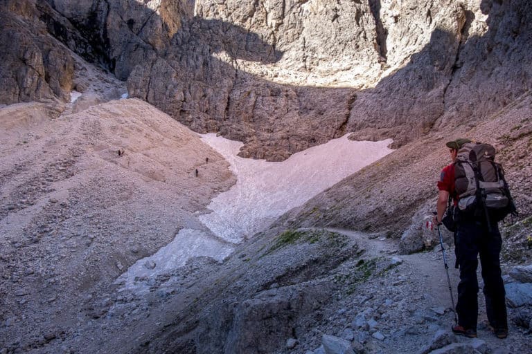 Alpenüberquerung - von München nach Venedig – Tag 17 – vom Grödner Joch auf den Piz Boe 9