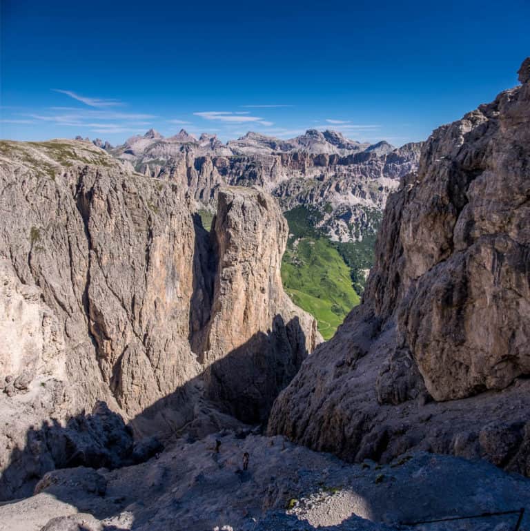 Alpenüberquerung - von München nach Venedig – Tag 17 – vom Grödner Joch auf den Piz Boe 12