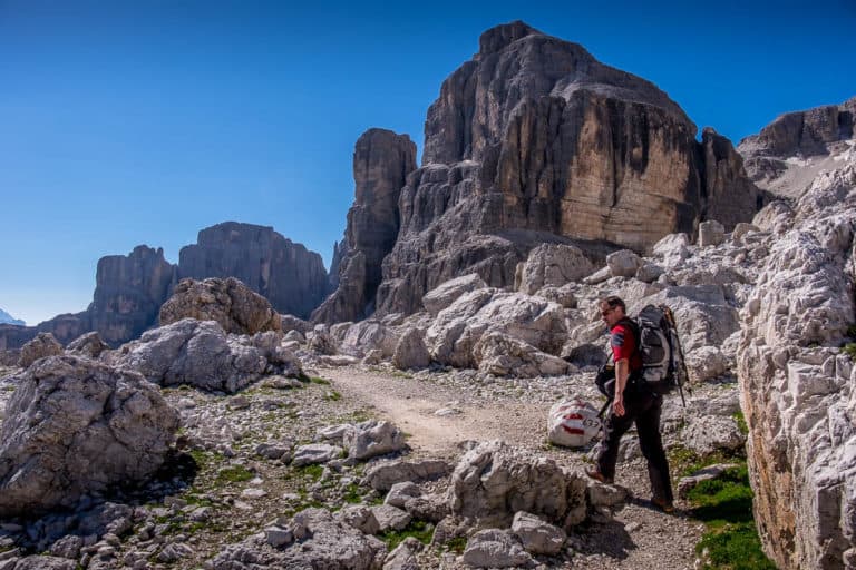 Alpenüberquerung - von München nach Venedig – Tag 17 – vom Grödner Joch auf den Piz Boe 15