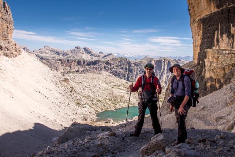 Alpenüberquerung - von München nach Venedig – Tag 17 – vom Grödner Joch auf den Piz Boe 21