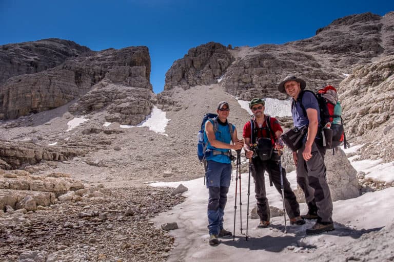 Alpenüberquerung - von München nach Venedig – Tag 17 – vom Grödner Joch auf den Piz Boe 24