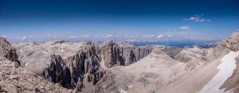 Alpenüberquerung - von München nach Venedig – Tag 17 – vom Grödner Joch auf den Piz Boe 46