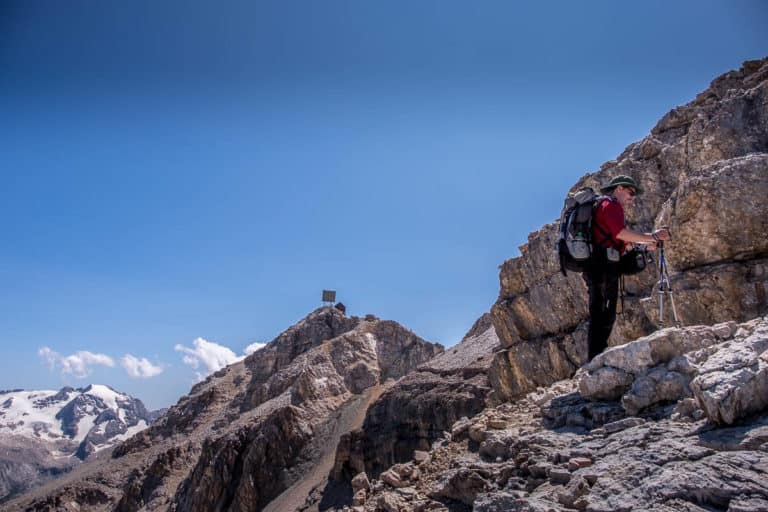 Alpenüberquerung - von München nach Venedig – Tag 17 – vom Grödner Joch auf den Piz Boe 47
