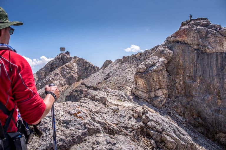 Alpenüberquerung - von München nach Venedig – Tag 17 – vom Grödner Joch auf den Piz Boe 49