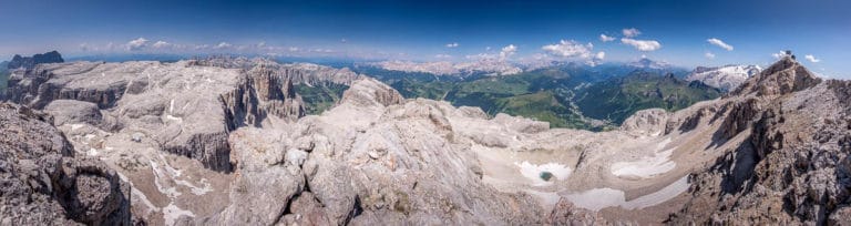 Alpenüberquerung - von München nach Venedig – Tag 17 – vom Grödner Joch auf den Piz Boe 51