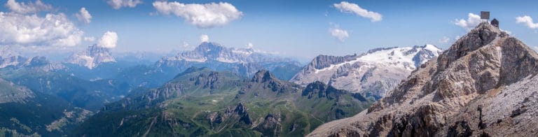 Alpenüberquerung - von München nach Venedig – Tag 17 – vom Grödner Joch auf den Piz Boe 54