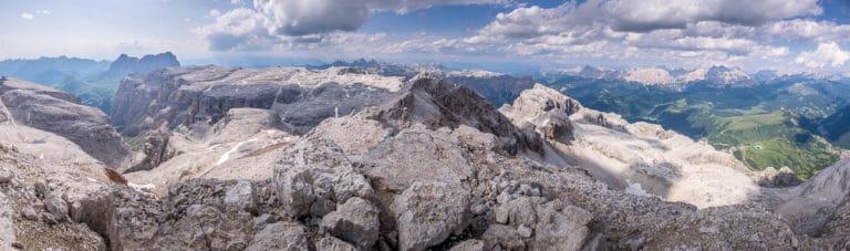Alpenüberquerung - von München nach Venedig – Tag 17 – vom Grödner Joch auf den Piz Boe 64