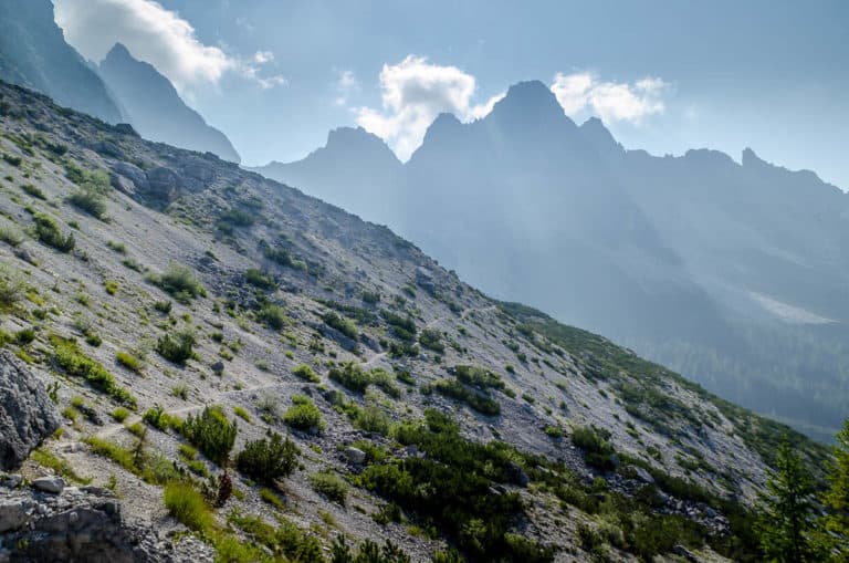 Tag 21 - Alpenüberquerung zu Fuß - München nach Venedig Vom Rifugio Bruto Carestiato​ zum Rifugio Pian de Fontana 17