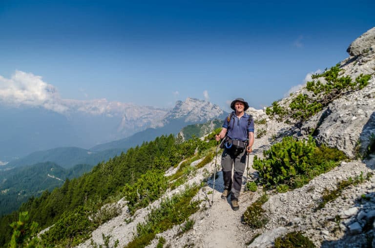 Tag 21 - Alpenüberquerung zu Fuß - München nach Venedig Vom Rifugio Bruto Carestiato​ zum Rifugio Pian de Fontana 19