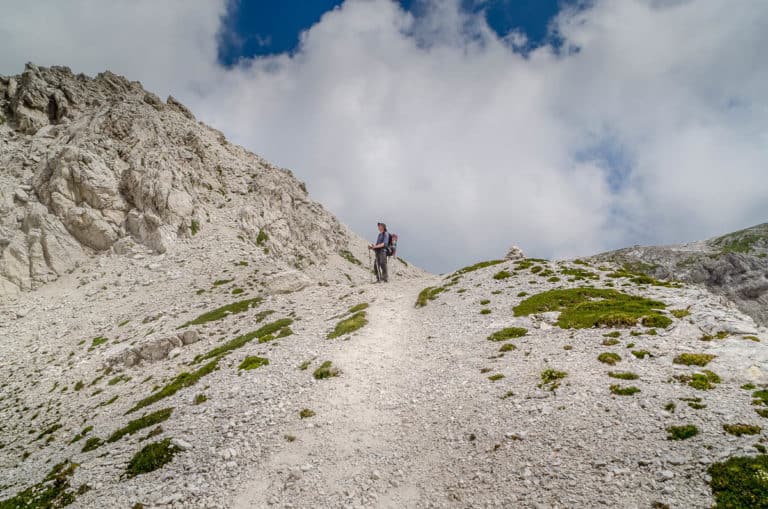 Tag 21 - Alpenüberquerung zu Fuß - München nach Venedig Vom Rifugio Bruto Carestiato​ zum Rifugio Pian de Fontana 46