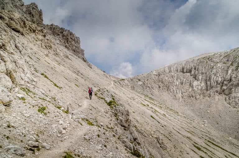 Tag 21 - Alpenüberquerung zu Fuß - München nach Venedig Vom Rifugio Bruto Carestiato​ zum Rifugio Pian de Fontana 47