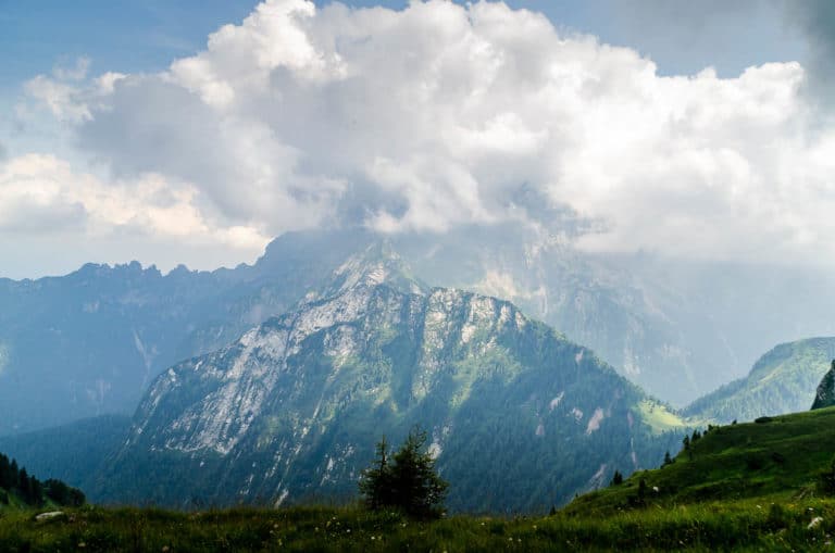Tag 21 - Alpenüberquerung zu Fuß - München nach Venedig Vom Rifugio Bruto Carestiato​ zum Rifugio Pian de Fontana 53