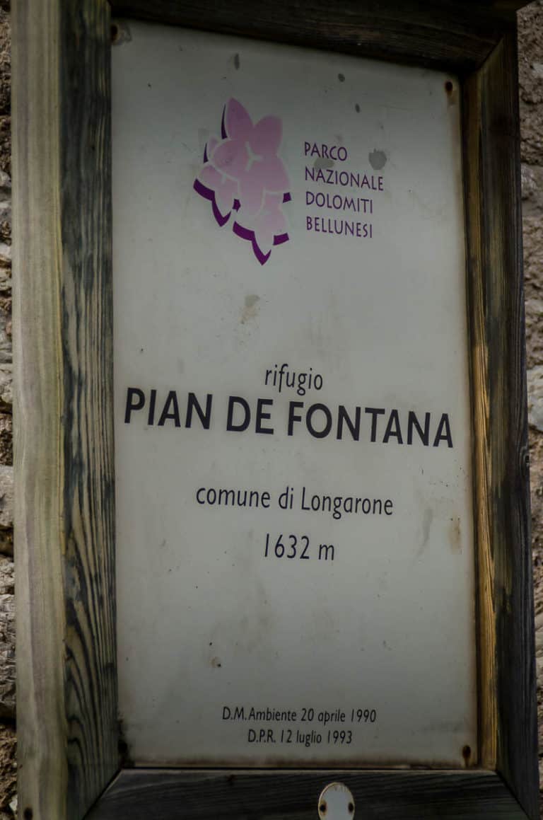 Tag 21 - Alpenüberquerung zu Fuß - München nach Venedig Vom Rifugio Bruto Carestiato​ zum Rifugio Pian de Fontana 68