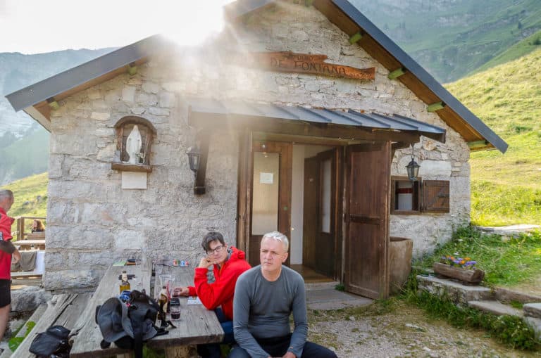 Tag 21 - Alpenüberquerung zu Fuß - München nach Venedig Vom Rifugio Bruto Carestiato​ zum Rifugio Pian de Fontana 69