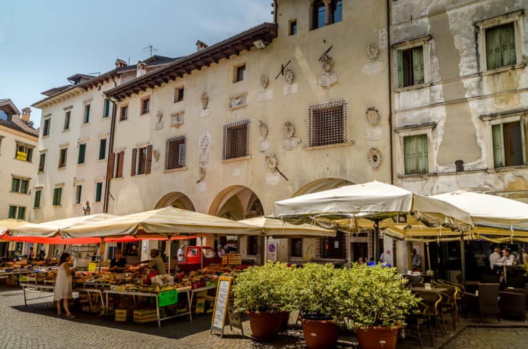 Tag 23 - Alpenüberquerung zu Fuß - München nach Venedig Vom Rifugio 7 Alpini nach Belluno 30