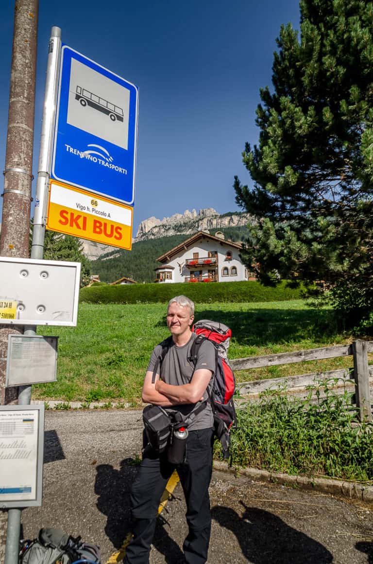 Tag 23 - Alpenüberquerung zu Fuß - München nach Venedig Vom Rifugio 7 Alpini nach Belluno 46