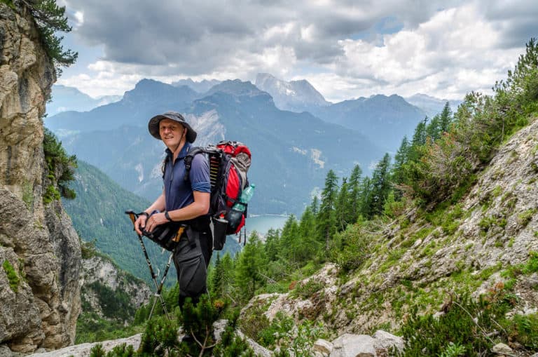 Alpenüberquerung zu Fuß - von München nach Venedig – Tag 19 – vom Hotel Roy zum Rifugio Tissi 34