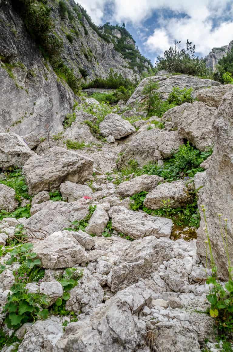 Alpenüberquerung zu Fuß - von München nach Venedig – Tag 19 – vom Hotel Roy zum Rifugio Tissi 36