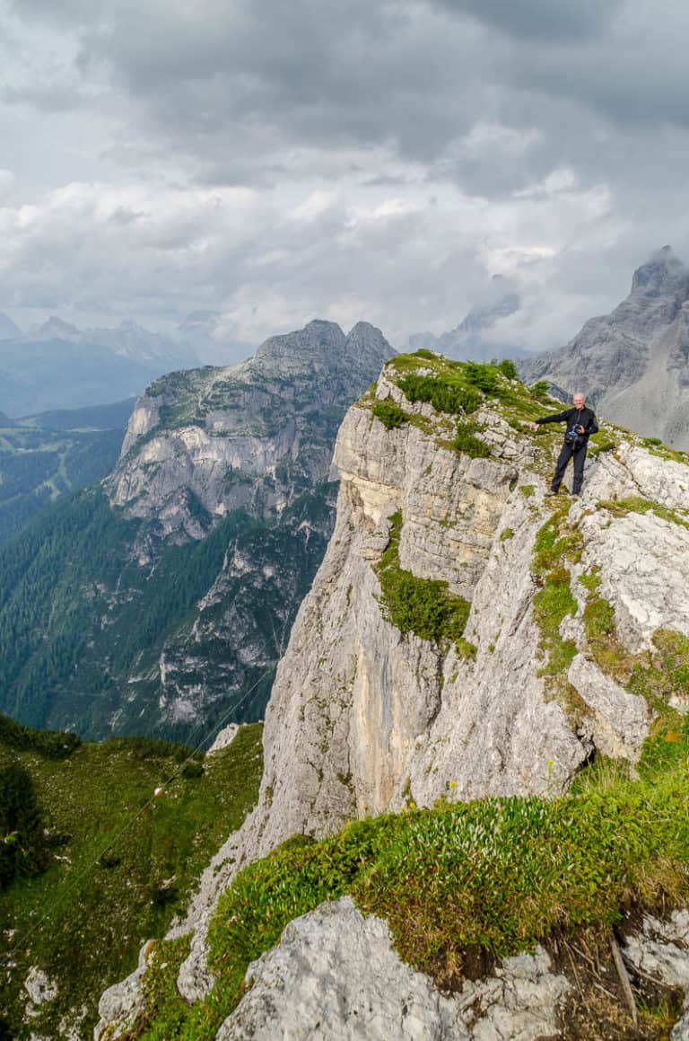 Alpenüberquerung zu Fuß - von München nach Venedig – Tag 19 – vom Hotel Roy zum Rifugio Tissi 57