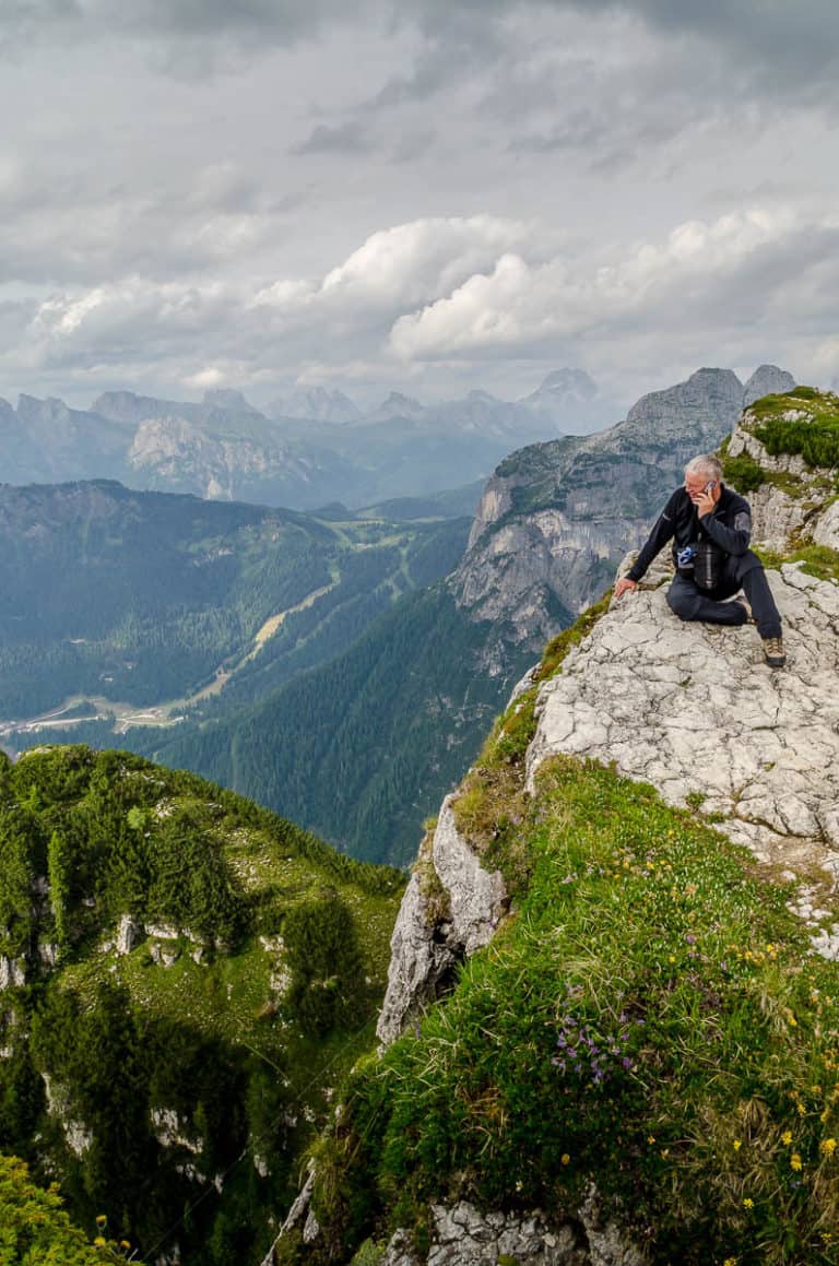 Alpenüberquerung zu Fuß - von München nach Venedig – Tag 19 – vom Hotel Roy zum Rifugio Tissi 58