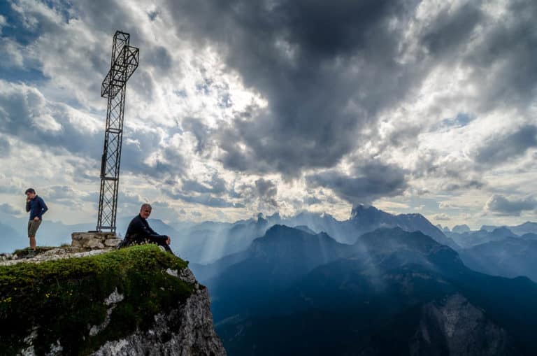 Alpenüberquerung zu Fuß - von München nach Venedig – Tag 19 – vom Hotel Roy zum Rifugio Tissi 61