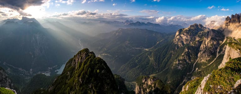 Alpenüberquerung zu Fuß - von München nach Venedig – Tag 19 – vom Hotel Roy zum Rifugio Tissi 65