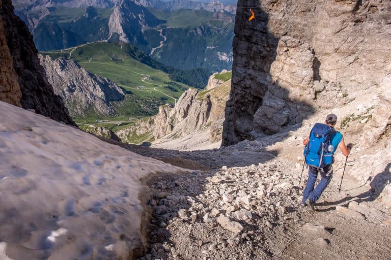 Alpenüberquerung - von München nach Venedig – Tag 18 – vom Piz Boe ins Tal - Hotel Roy 41 Alpenüberquerung - von München nach Venedig – Tag 18 – vom Piz Boe ins Tal - Hotel Roy 39