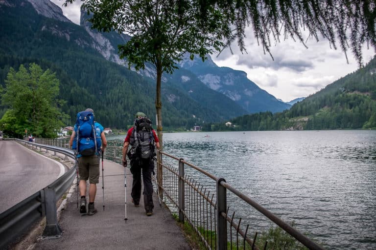 Alpenüberquerung zu Fuß - von München nach Venedig – Tag 19 – vom Hotel Roy zum Rifugio Tissi 16