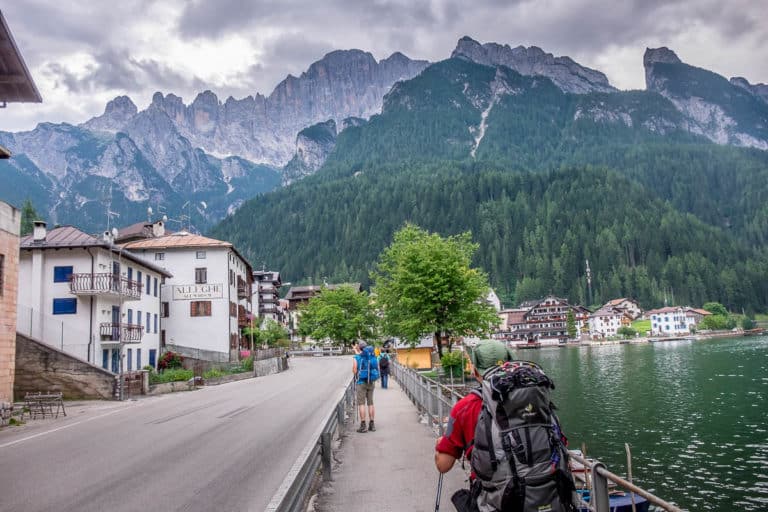 Alpenüberquerung zu Fuß - von München nach Venedig – Tag 19 – vom Hotel Roy zum Rifugio Tissi 17