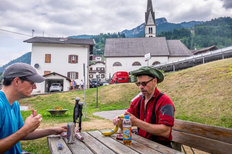 Alpenüberquerung zu Fuß - von München nach Venedig – Tag 19 – vom Hotel Roy zum Rifugio Tissi 18